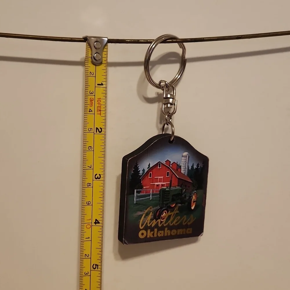 Antlers Oklahoma Keychain